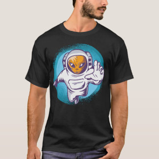 Camiseta Alienígena astronauta