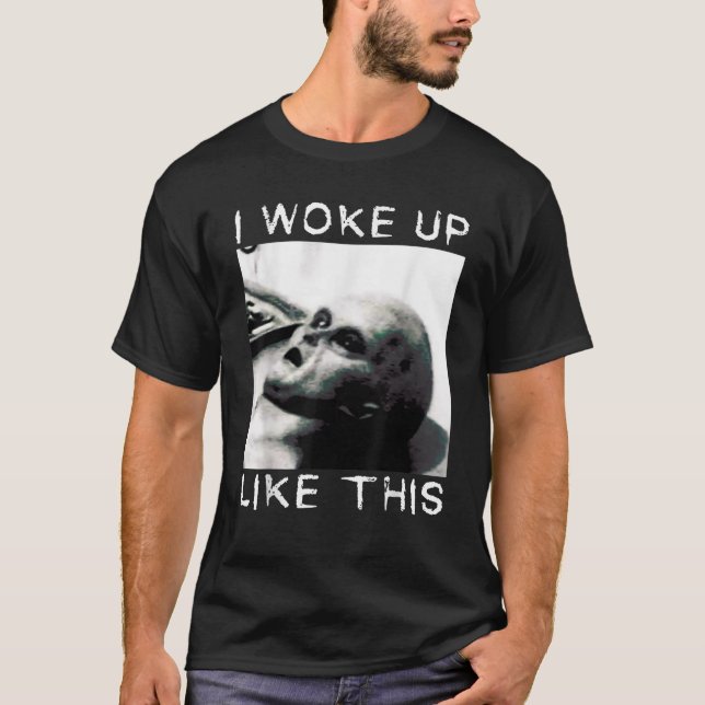 Camiseta Alienígena Autopsy Alienígena Engraçada Que Acorde (Frente)