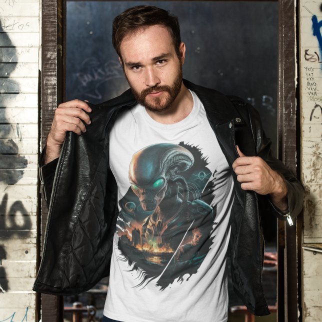 Camiseta alienígena avançada (Criador carregado)