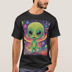 Camiseta Alienígena bebê