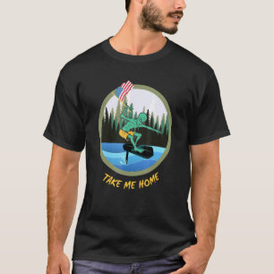 Camiseta Alienígena Bilionária, Mogul Rides Hidrofoil Ufo