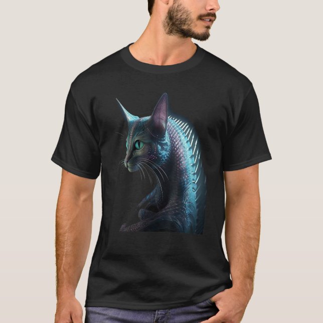 Camiseta Alienígena Cat (Frente)