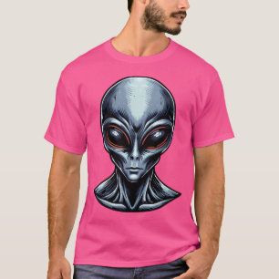 Camiseta Alienígena cinza