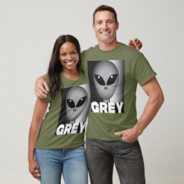 Camiseta Alienígena cinza