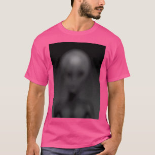 Camiseta Alienígena Cinza acordar para cima
