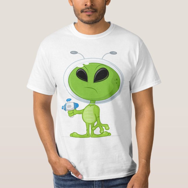 Camiseta Alienígena com dinamitador (Frente)