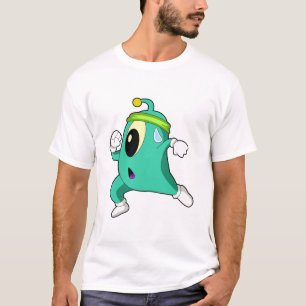 Camiseta Alienígena como Runner