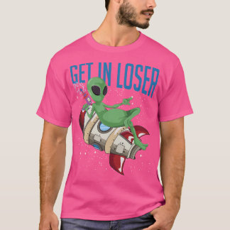 Camiseta Alienígena Crente Engraçado Ufo Abdução Extraterre