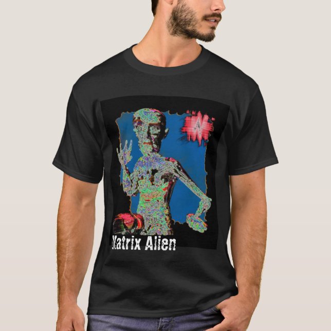 Camiseta Alienígena da matriz (Frente)