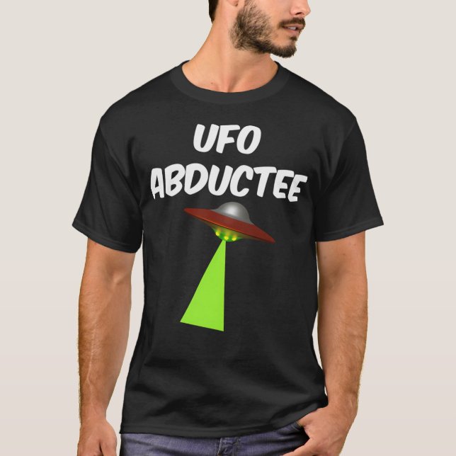 Camiseta Alienígena De Abdução Ufo (Frente)