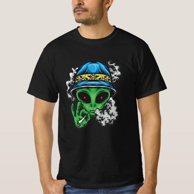Camiseta Alienígena de arrefecimento (Frente)