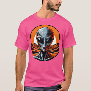 Camiseta Alienígena De cinzas Em Marte