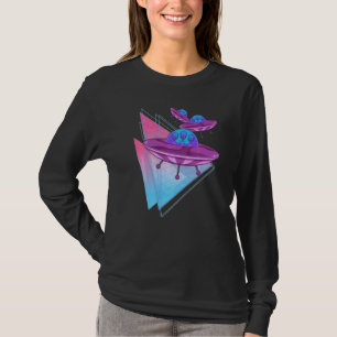 Camiseta Alienígena de Ficção Científica Extraterrestre Vap
