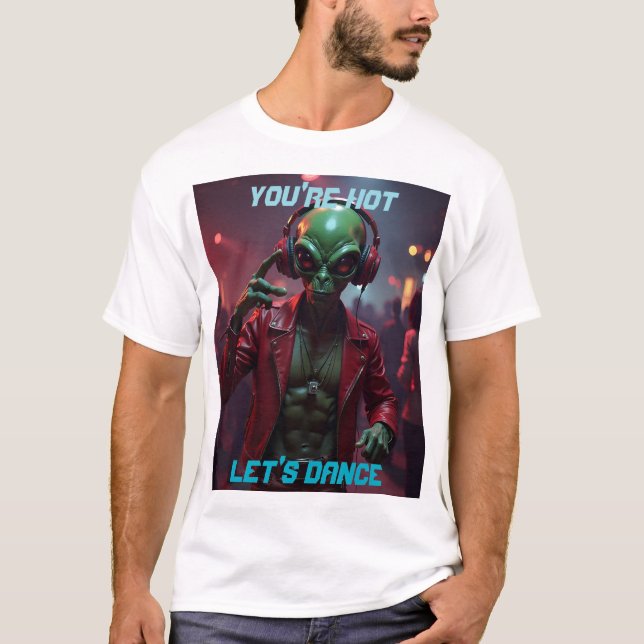 Camiseta Alienígena de Partido (Frente)