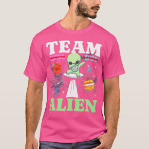Camiseta Alienígena De Rapariga Da Equipe Ufos Gênero Sexo 