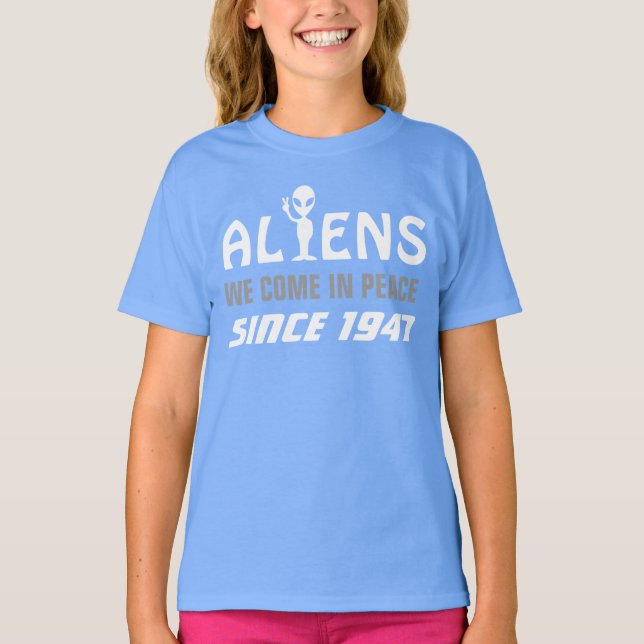 Camiseta Alienígena de Roswell (Frente)