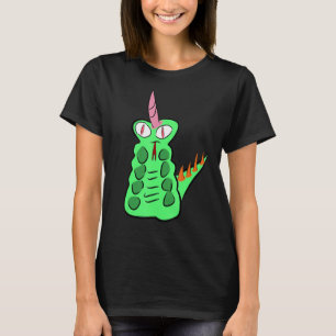 Camiseta Alienígena Dino Cobra Unicorn Girls Men Fashion G