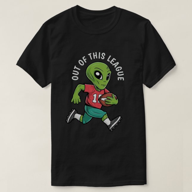 Camiseta Alienígena do jogador (Frente do Design)