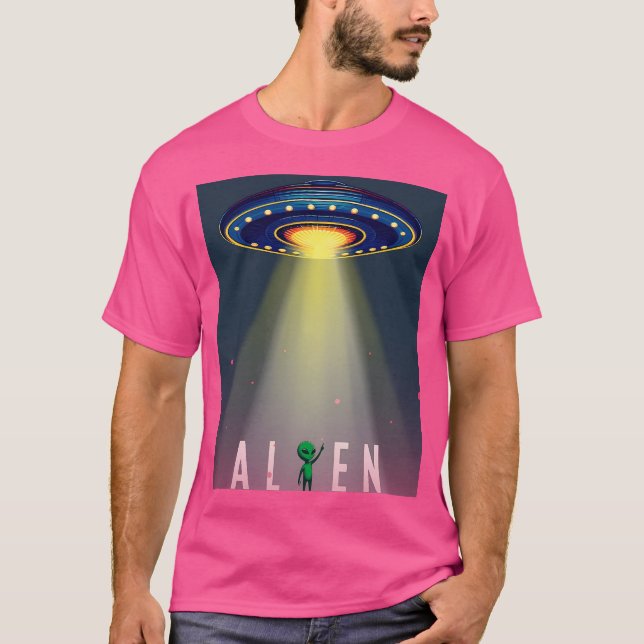Camiseta Alienígena Em Um Orçamento (Frente)