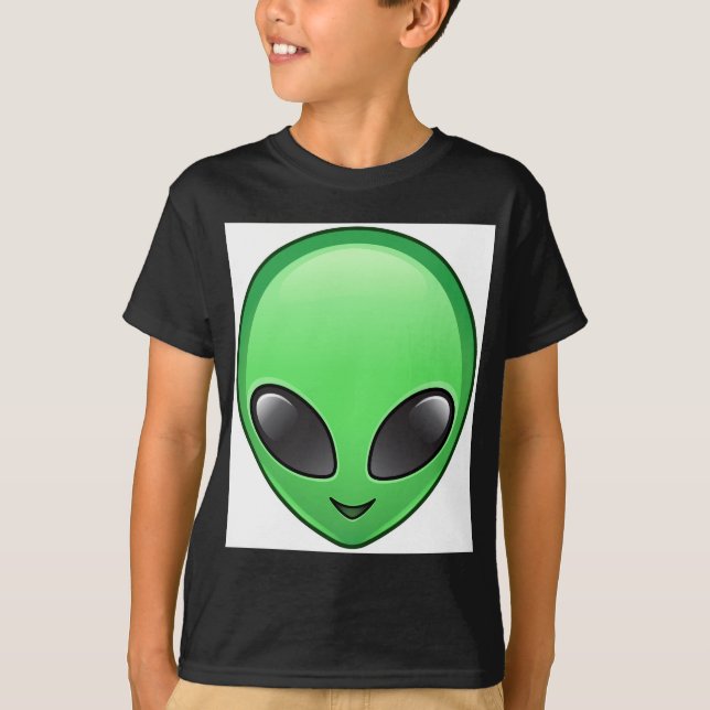 Camiseta alienígena emoji (Frente)