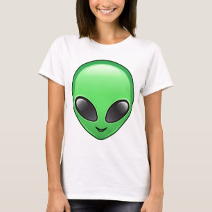 Camiseta alienígena emoji