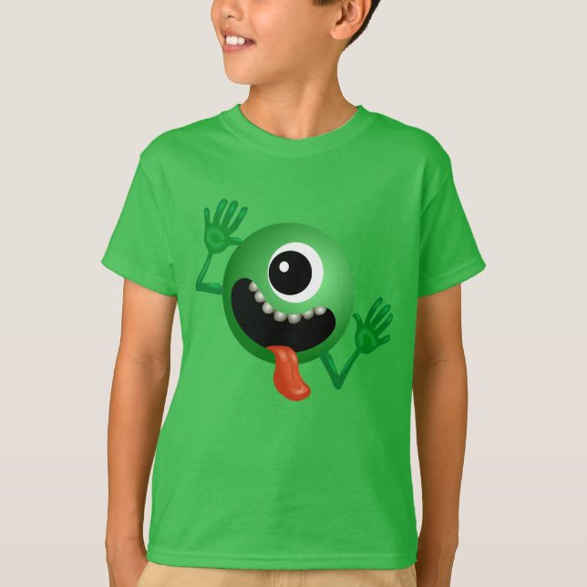 Camiseta Alienígena engraçada (Frente)