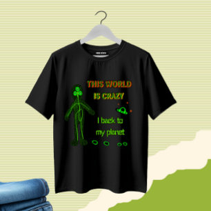 Camiseta Alienígena engraçada