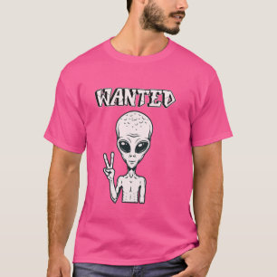 Camiseta Alienígena engraçada OVNI Homens dotados de humor