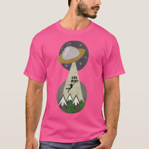 Camiseta Alienígena Engraçado de Rapto de Design