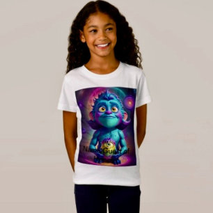 Camiseta Alienígena Espacial & Amigo