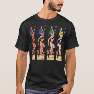 Camiseta Alienígena Espacial Feminina