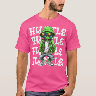 Camiseta Alienígena Hip Hop Hustle Money Urban Ufo Alieníge