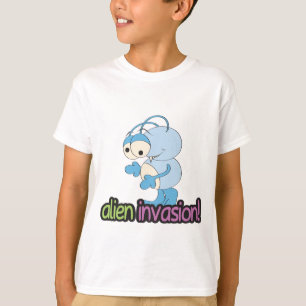 Camiseta Alienígena Invasão de Design 2