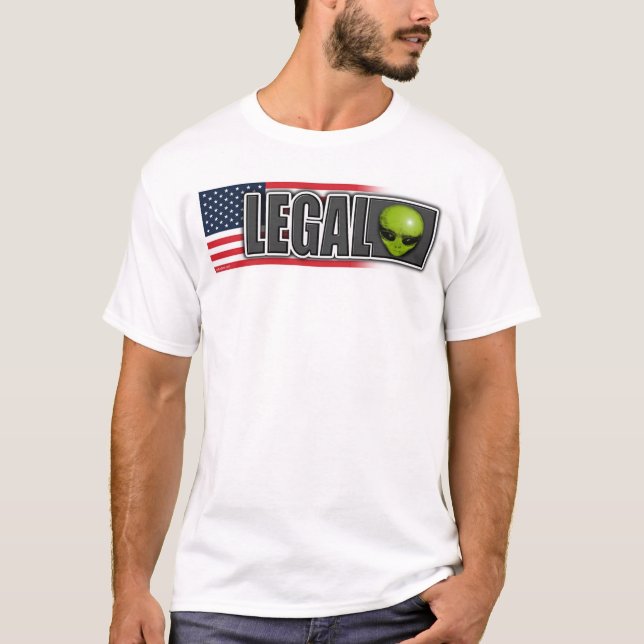 Camiseta Alienígena legal (Frente)