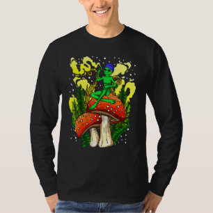 Camiseta Alienígena Mágica De Cogumelo - Ufo De Trip Com Ác