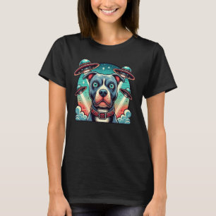 Camiseta Alienígena Memória Humor Pet Proprietário Puppy Lo