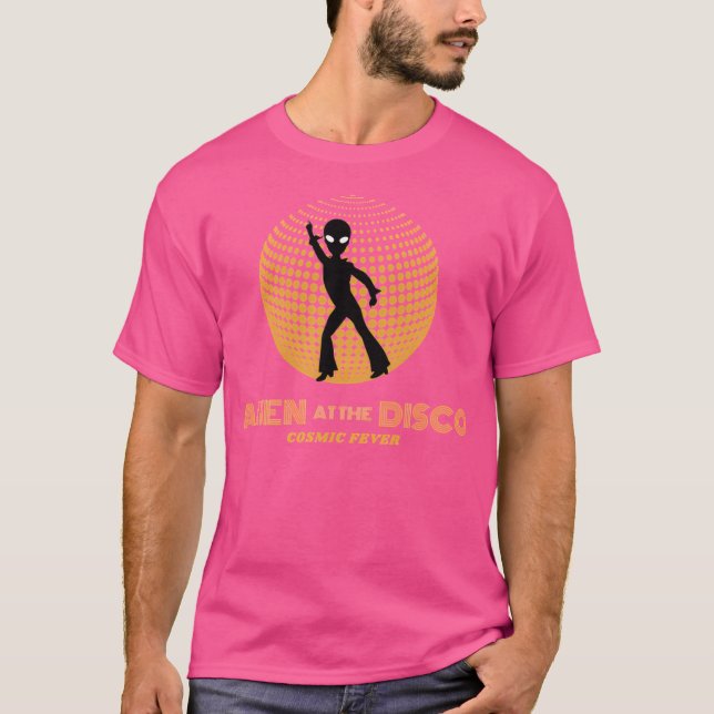 Camiseta Alienígena No Disco (Frente)