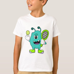 Camiseta Alienígena no Tênis com suporte Tênis