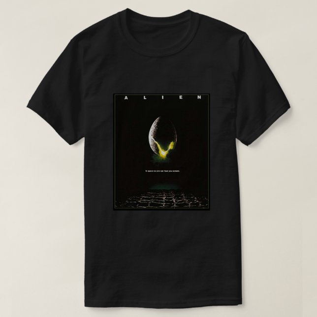 Camiseta Alienígena. Ovo, Filme, Filme, Poster. Pôster (Frente do Design)