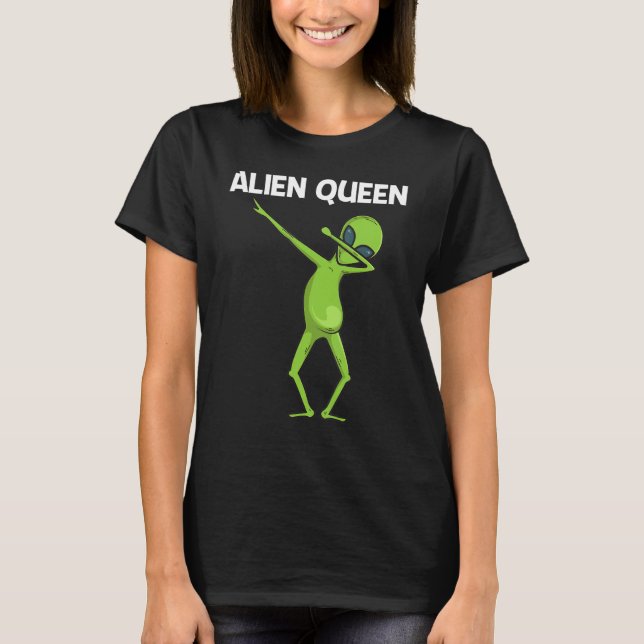 Camiseta Alienígena Para Mulheres Mãe Vida Extraterrestre (Frente)