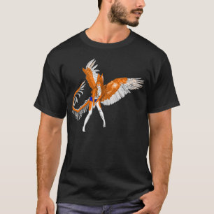 Camiseta alienígena peludo da menina de Anthro do coelho d