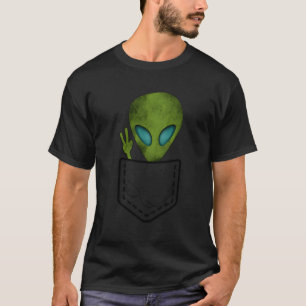 Camiseta Alienígena Pocket Peace Ufo