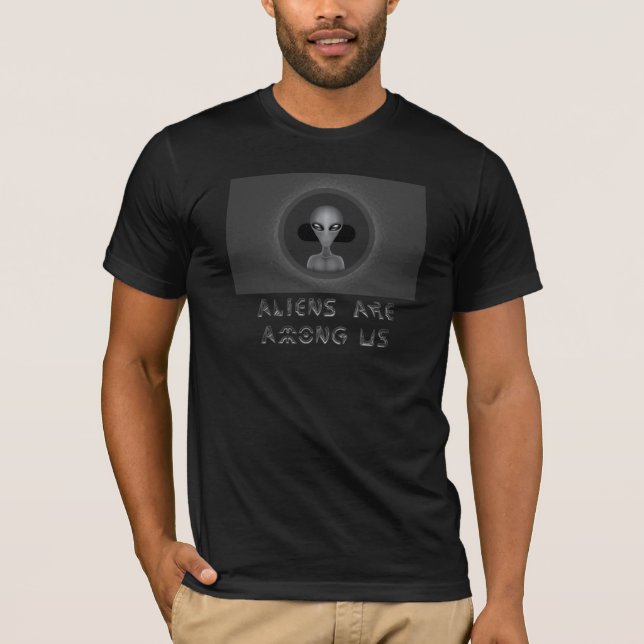 Camiseta Alienígena Roswell (Camisa) (Frente)