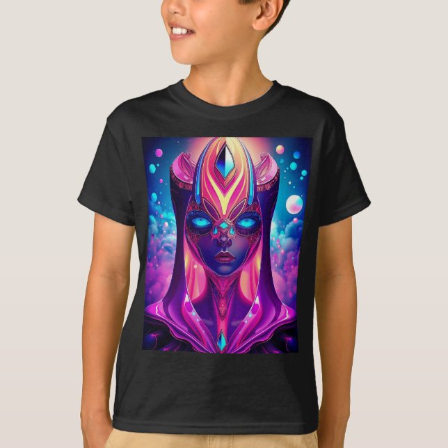 Camiseta Alienígena Royalty (Frente)