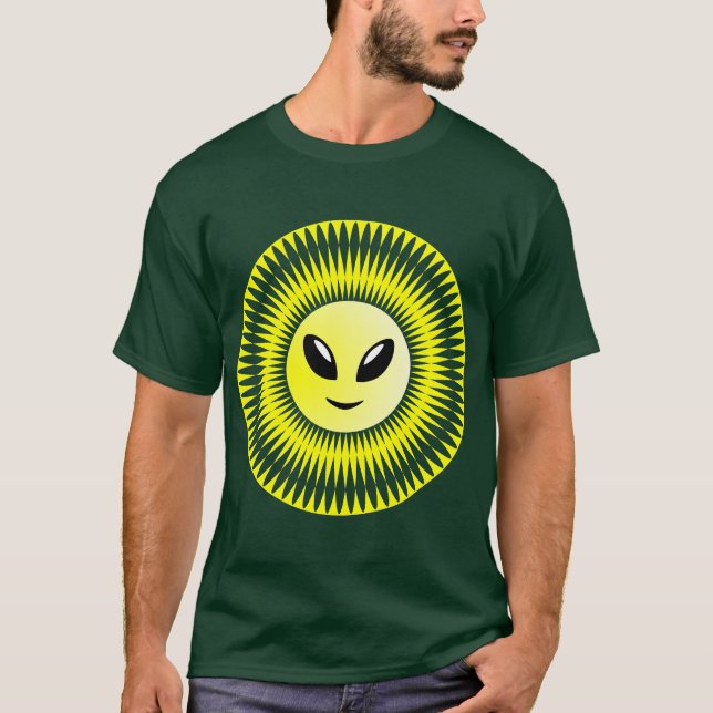 Camiseta Alienígena Sun - Personalizado (Frente)