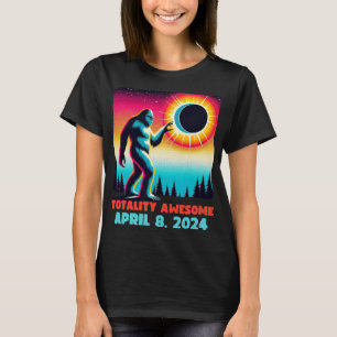 Camiseta Alienígena Total de Eclipse Solar 4.08.2024 Roupa