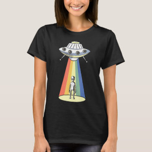 Camiseta Alienígena Ufo Rapto Alienígena Retroativa Extrate