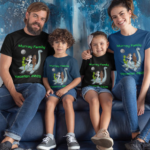 Camiseta Alienígena Unicórn Tee Bigfoot do Grupo de Férias 
