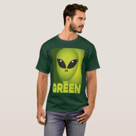 Camiseta Alienígena Verde