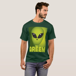 Camiseta Alienígena Verde